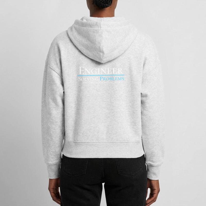 Engineer - Solving Problems - Engineering Shirt Stanley/Stella Boxy Women’s Organic Zip Hoodie Ida