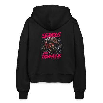 Serious About Tarentules Pet Spider Né En 2013 - Veste à capuche bio Ida Stanley/Stella Femme - noir - Dos - AI Model Female 172 light (172cm)