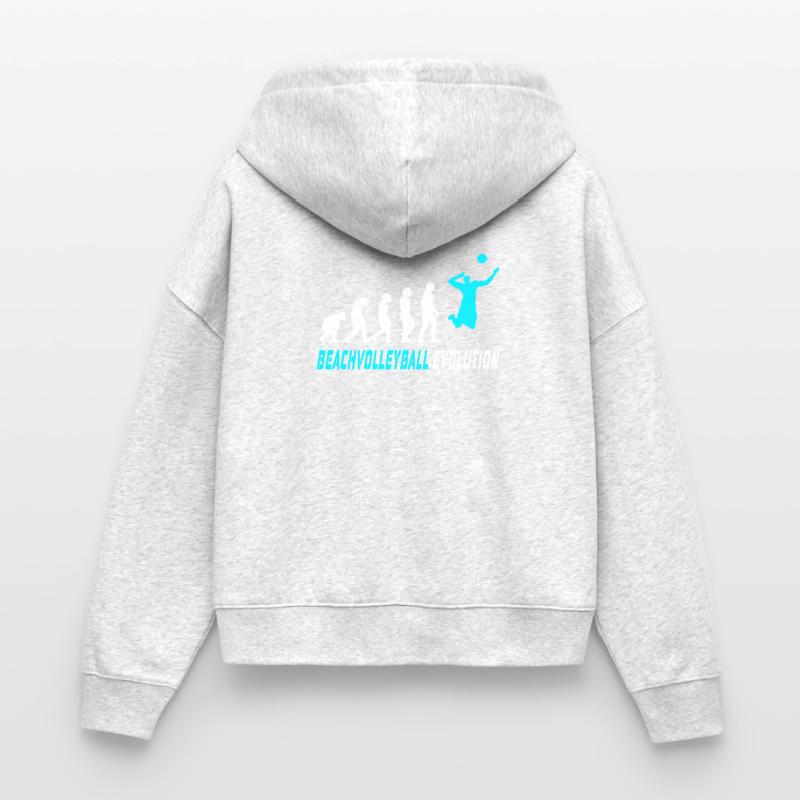 Conception d'évolution de volleyball de plage / idée cadeau Veste à capuche bio Ida Stanley/Stella Femme
