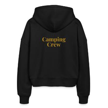 Équipe de camping - Veste à capuche bio Ida Stanley/Stella Femme - noir - Dos - AI Model Female 172 light (172cm)