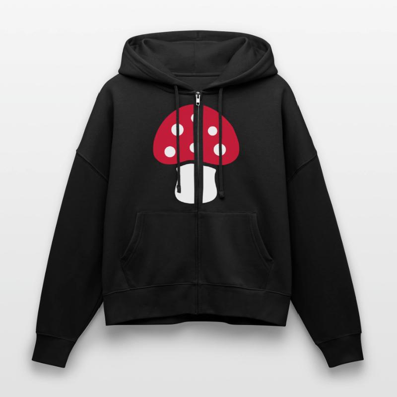 Toadstool Stanley/Stella Boxy Women’s Organic Zip Hoodie Ida
