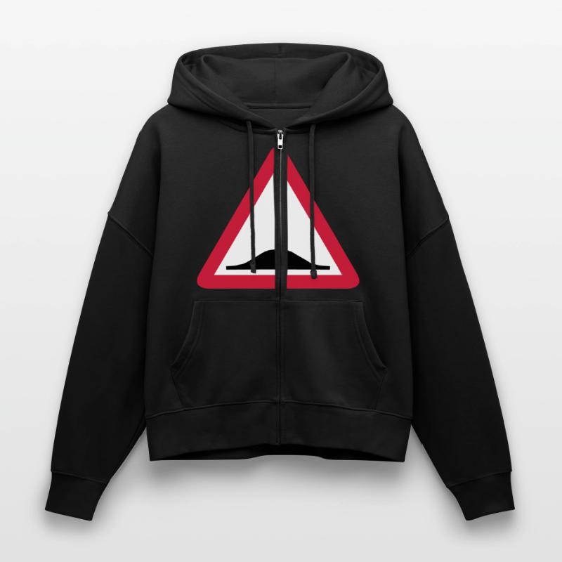 Triangle panel back donkey 209 Stanley/Stella Boxy Women’s Organic Zip Hoodie Ida