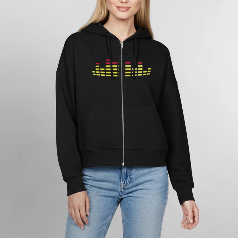 EQ Equalizer 3D Analytique Veste à capuche bio Ida Stanley/Stella Femme