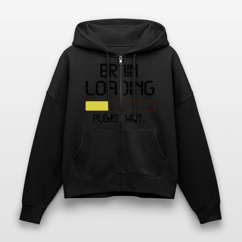 brain loading Stanley/Stella Boxy Frauen Bio Zip Hoodie Ida