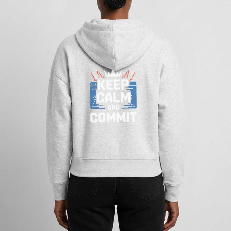 Codieren Von Ninja Programmer Debugging Master Stanley/Stella Boxy Frauen Bio Zip Hoodie Ida