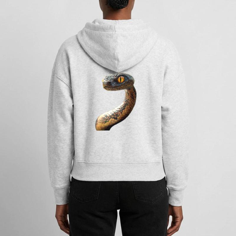Serpent Python Cobra Mamba Serpent à sonnettes Serpent Veste à capuche bio Ida Stanley/Stella Femme