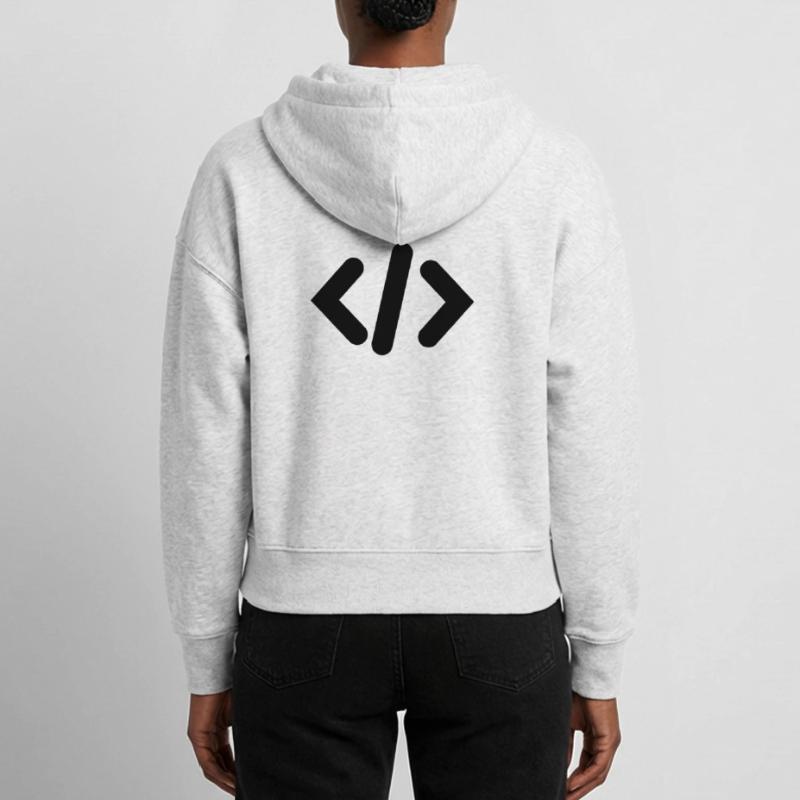 Programmierer-Code Stanley/Stella Boxy Frauen Bio Zip Hoodie Ida
