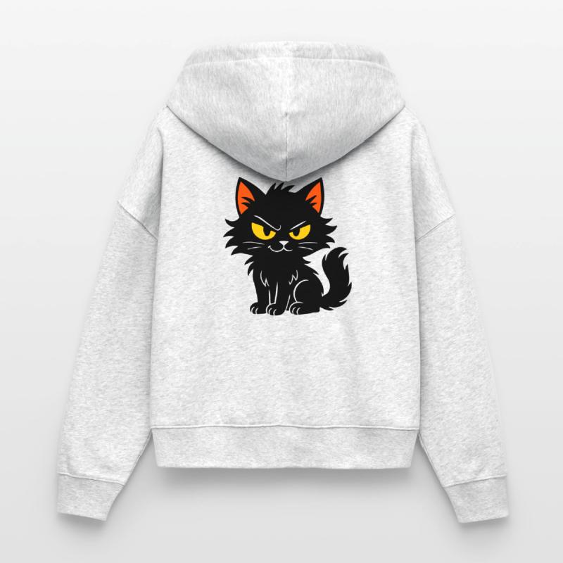 Chaton doux Veste à capuche bio Ida Stanley/Stella Femme