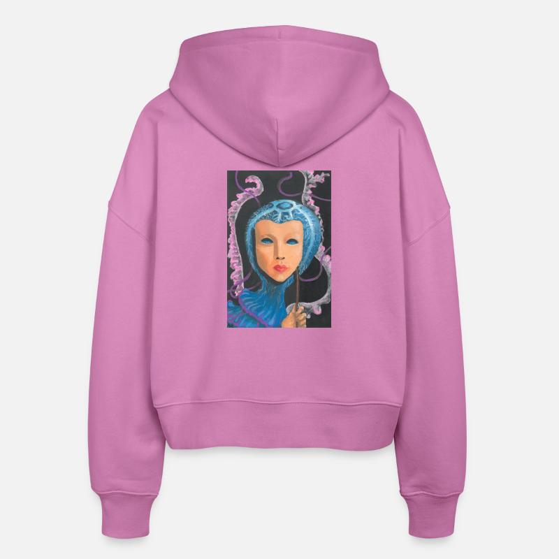 Visiteur - Veste à capuche bio Ida Stanley/Stella Femme - rose