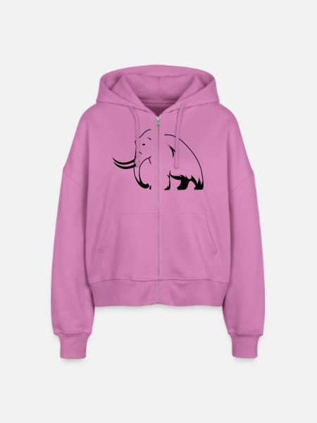 mammut - Stanley/Stella Boxy Frauen Bio Zip Hoodie Ida - Pink