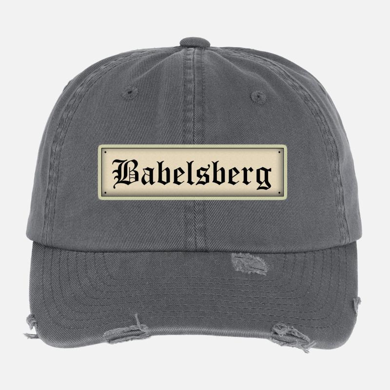 BABELSBERG Flexfit Vintage Destroyed Cap