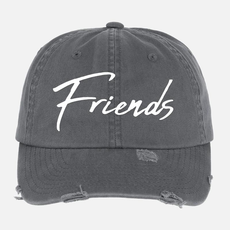 Friends Flexfit Vintage Destroyed Cap