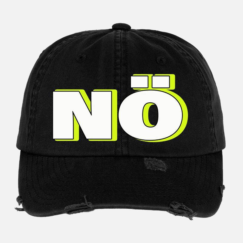 NÖ Flexfit Vintage Destroyed Cap