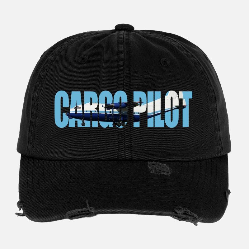 Pilote cargo An-12 Casquette vintage effet usé Flexfit