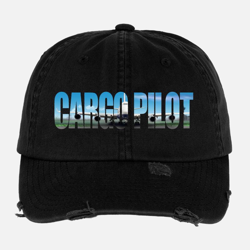 Cargo pilot Flexfit Vintage Destroyed Cap