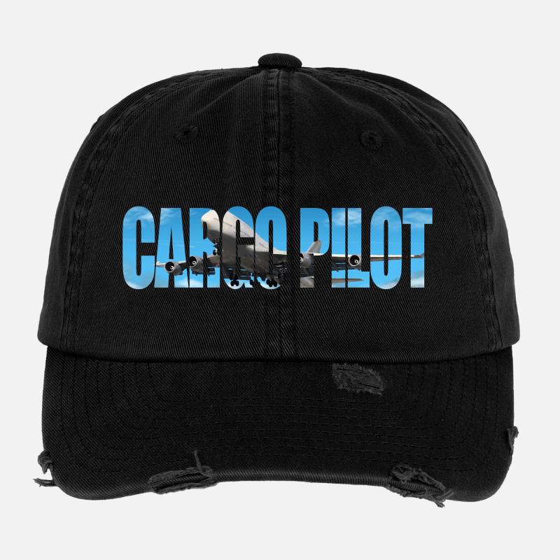 Cargo pilot Flexfit Vintage Destroyed Cap