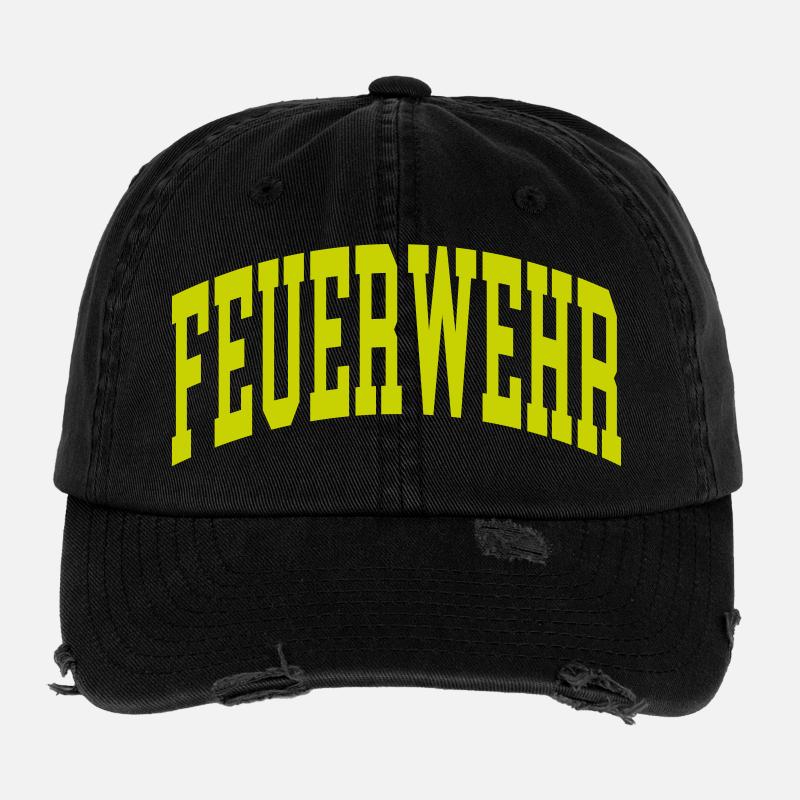 Fire brigade Flexfit Vintage Destroyed Cap