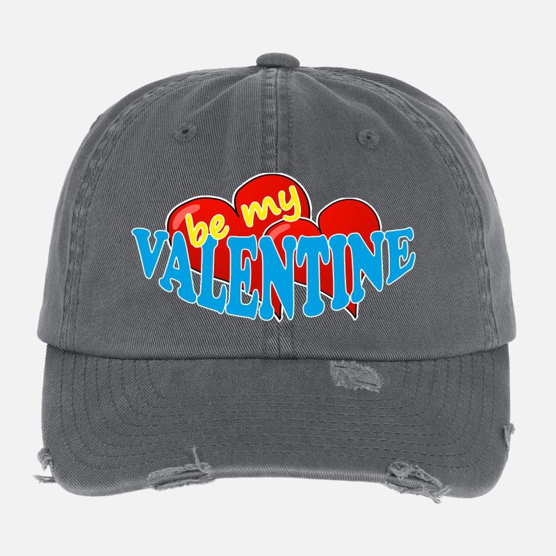 Valentine Flexfit Vintage Destroyed Cap