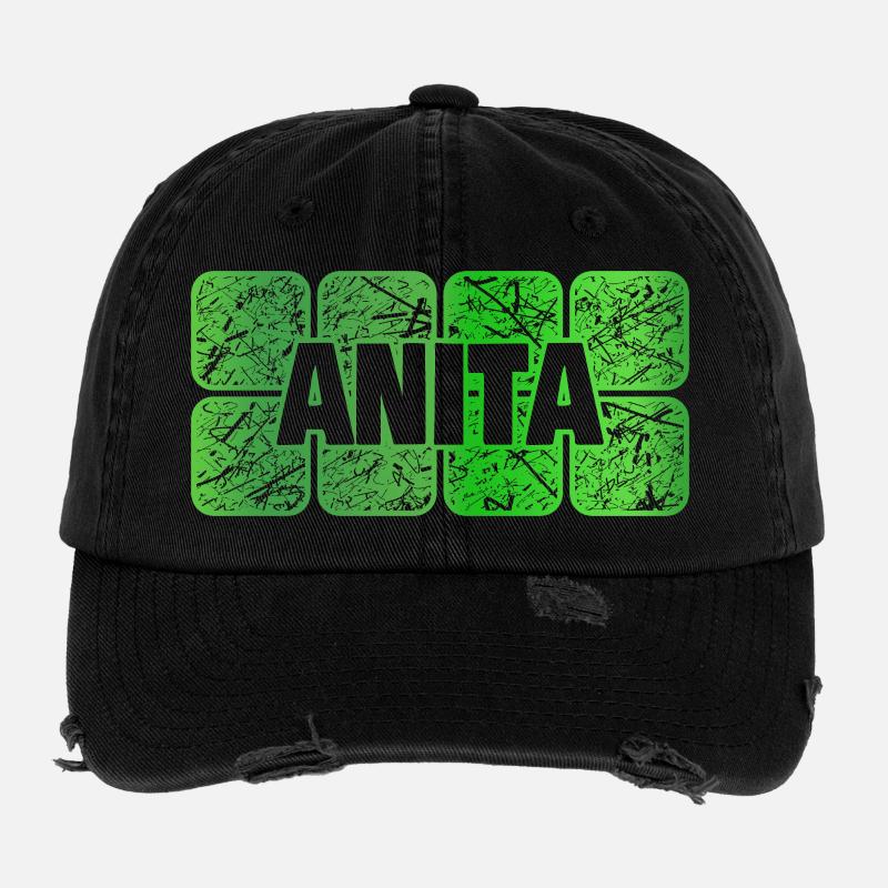 Maedchenname Anita Flexfit Vintage Destroyed Cap
