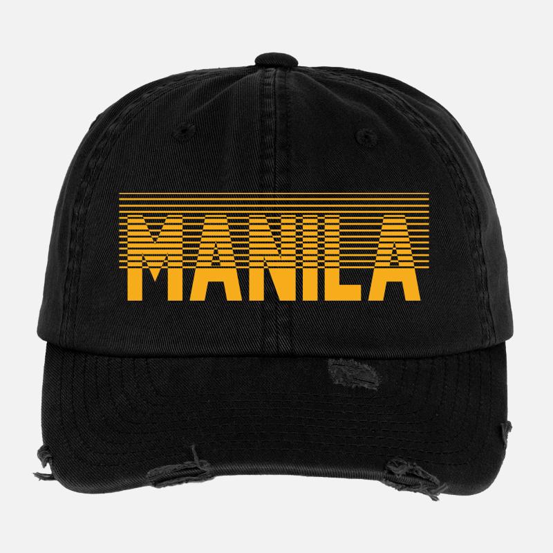Manila Flexfit Vintage Destroyed Cap