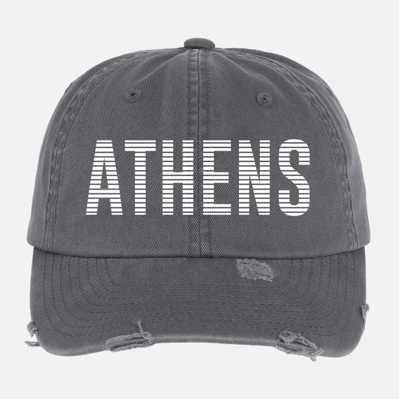 Athens Flexfit Vintage Destroyed Cap