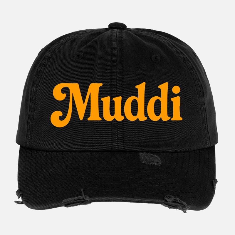 Muddi Flexfit Vintage Destroyed Cap
