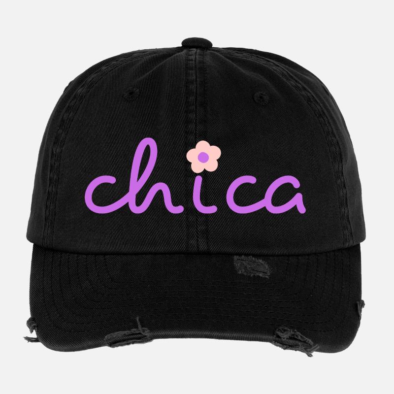 Chica-Blume Flexfit Vintage Destroyed Cap