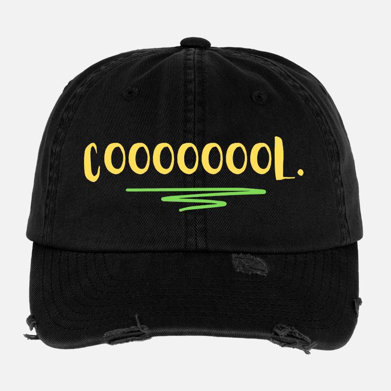 COOOOOOOL- Casquette vintage effet usé Flexfit