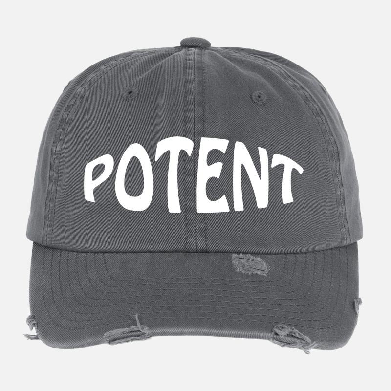 puissant Casquette vintage effet usé Flexfit