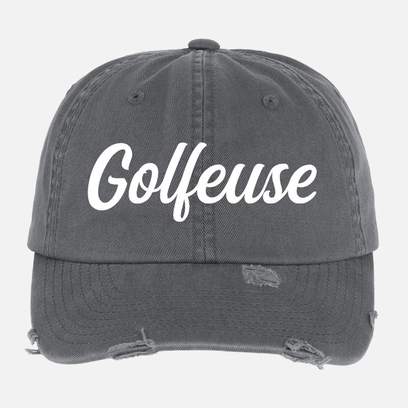 Golfer Flexfit Vintage Destroyed Cap