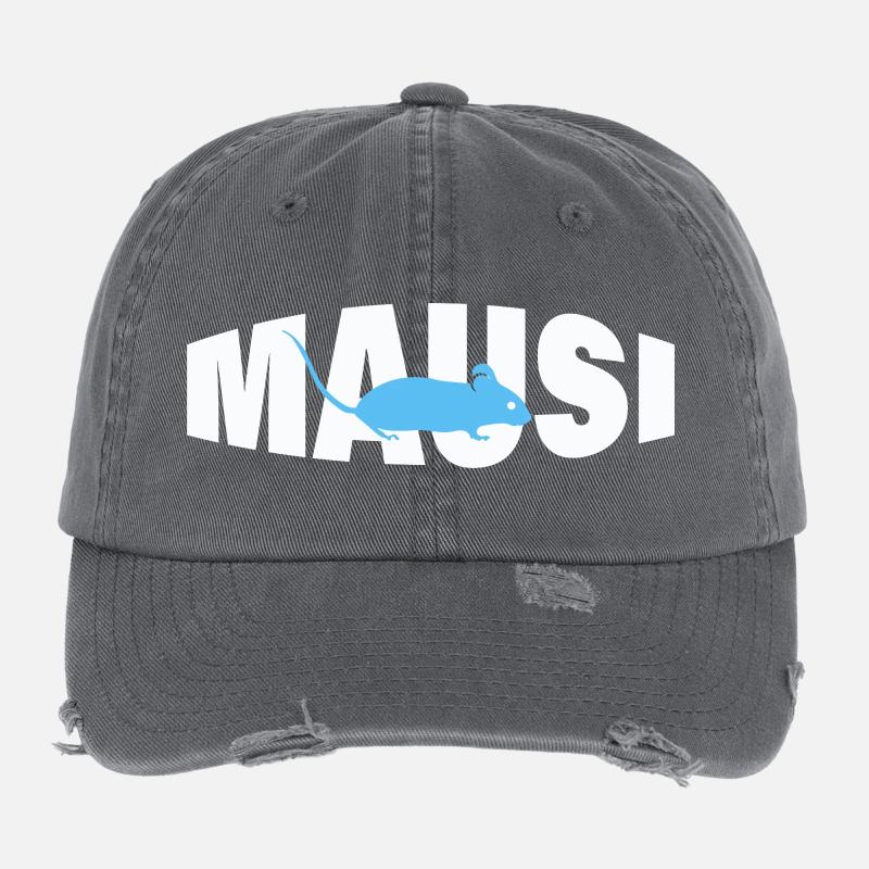 Mausi Flexfit Vintage Destroyed Cap