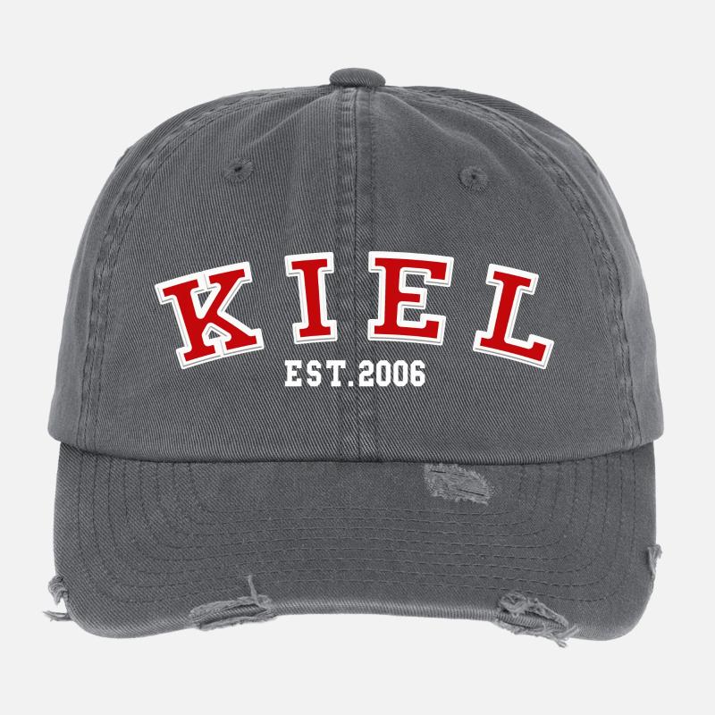 Kiel Est. 2006 Flexfit Vintage Destroyed Cap