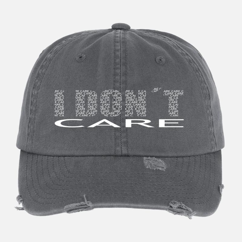 dont care Flexfit Vintage Destroyed Cap