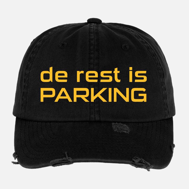 The rest is parking Flexfit Vintage Destroyed Cap
