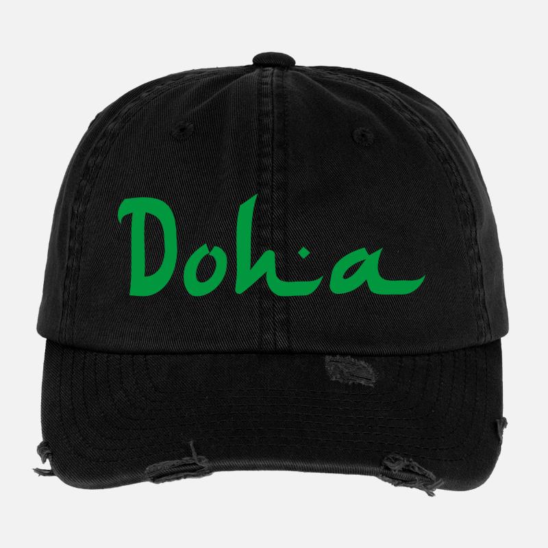 DOHA Flexfit Vintage Destroyed Cap