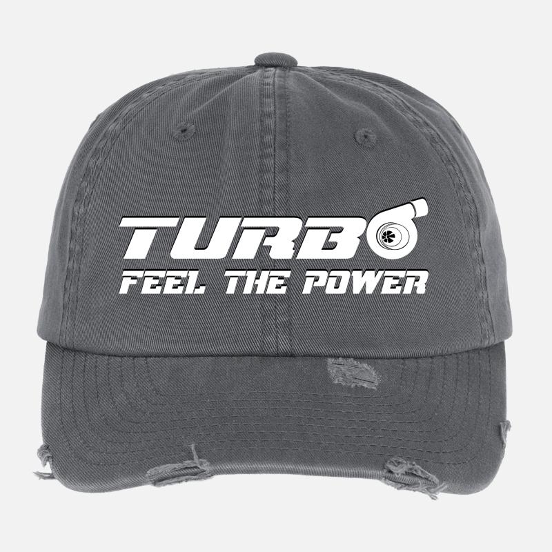 Turbo Casquette vintage effet usé Flexfit