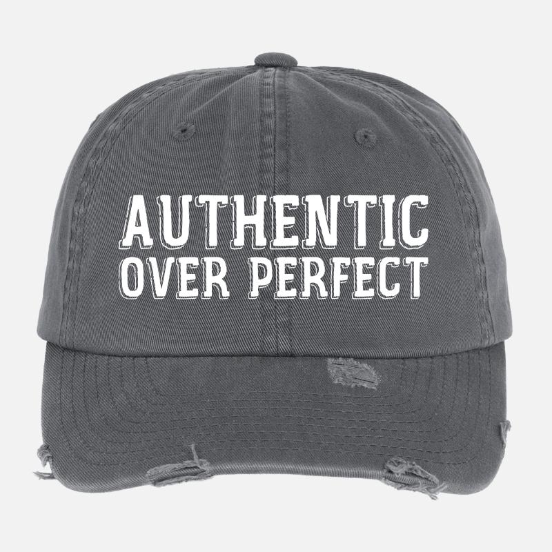 Authentic rather than perfect Flexfit Vintage Destroyed Cap