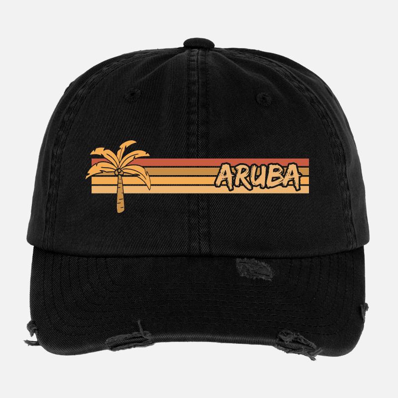 Aruba Flexfit Vintage Destroyed Cap