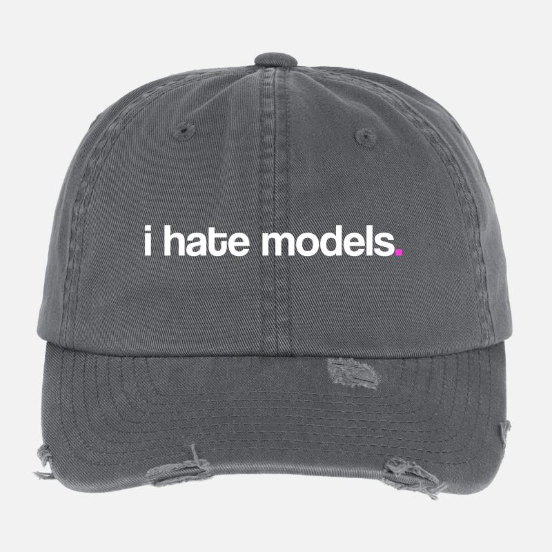 I hate models! Flexfit Vintage Destroyed Cap