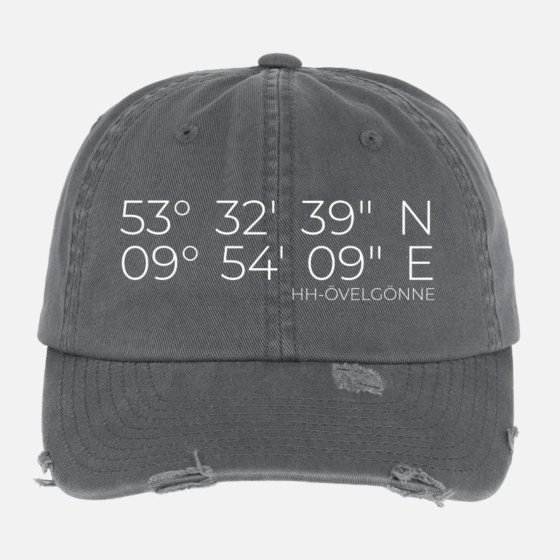 Coordonnées Övelgönne Hamburg Casquette vintage effet usé Flexfit