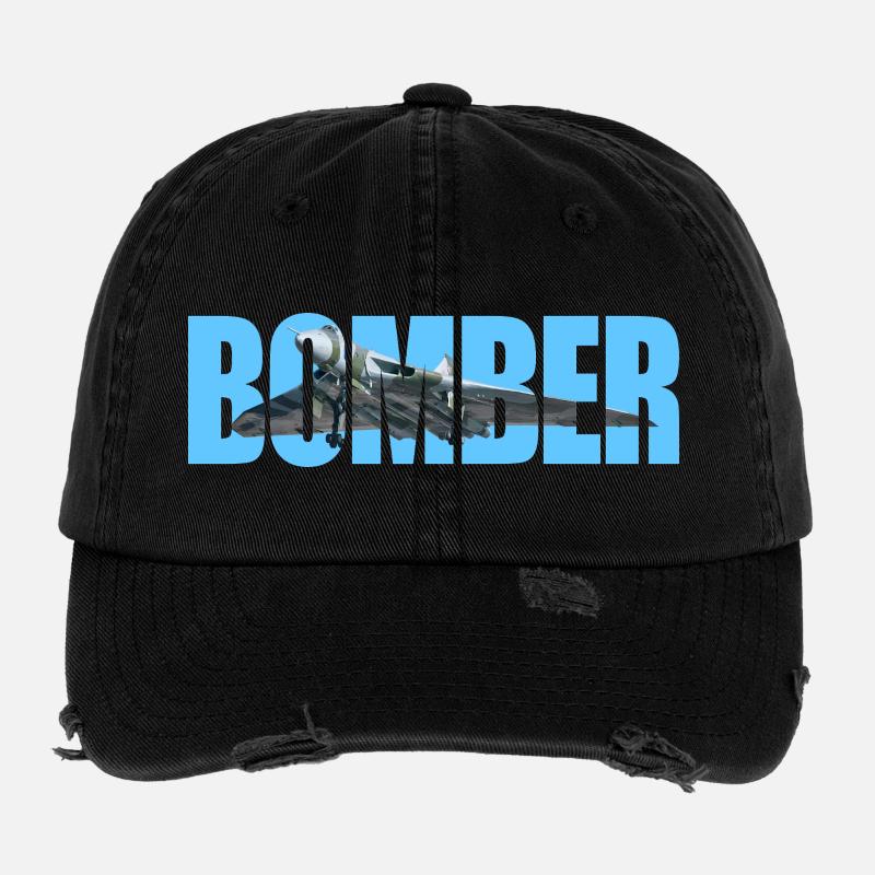 bombardier Avro 698 Vulcan Casquette vintage effet usé Flexfit