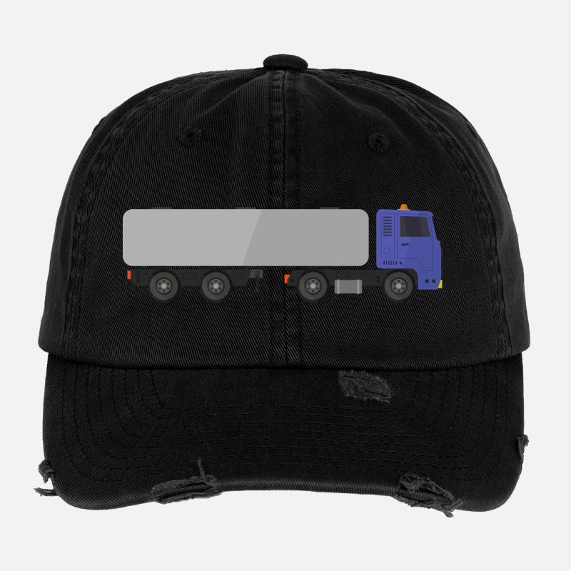 Tanker truck Flexfit Vintage Destroyed Cap