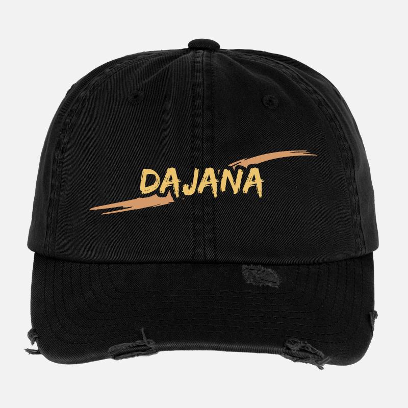 Gift for Dajana Flexfit Vintage Destroyed Cap