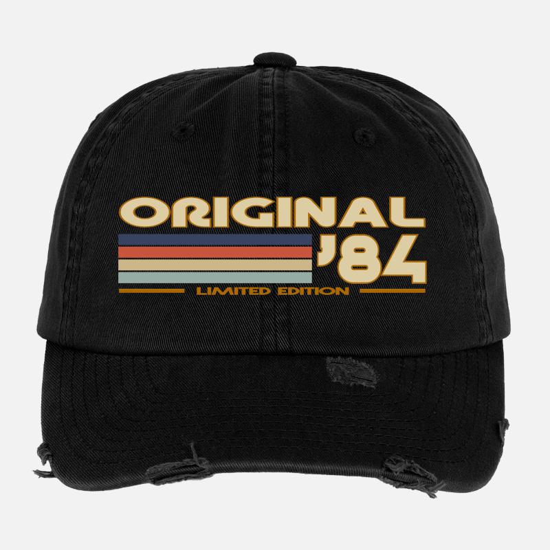 1984 Flexfit Vintage Destroyed Cap