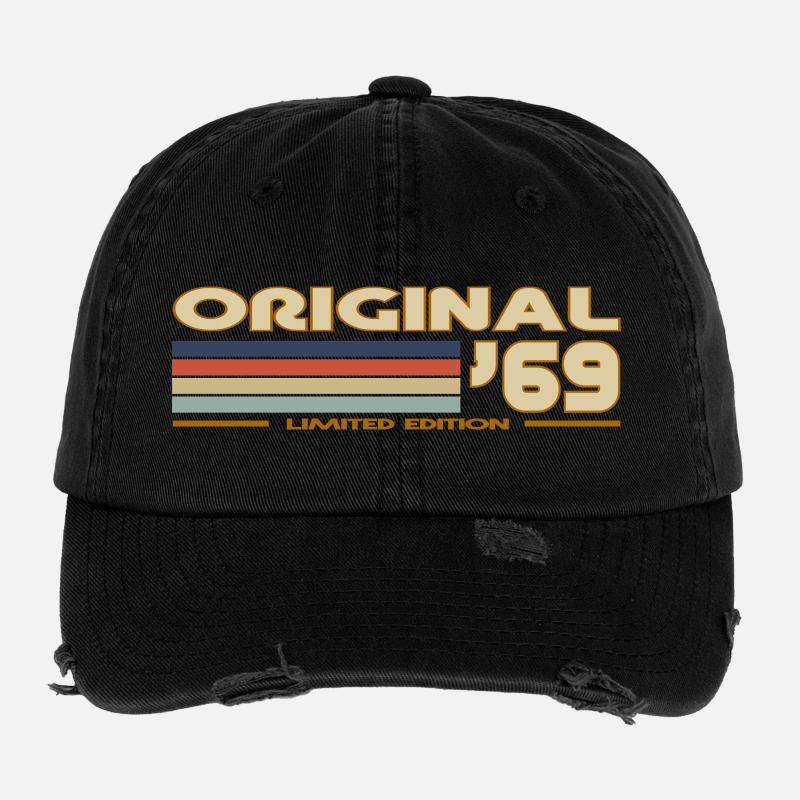 1969 Flexfit Vintage Destroyed Cap