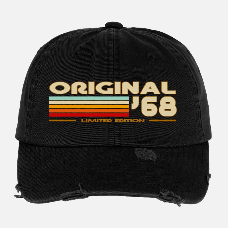1968 Flexfit Vintage Destroyed Cap