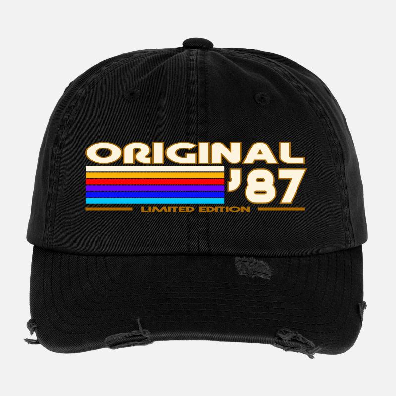 1987 Flexfit Vintage Destroyed Cap