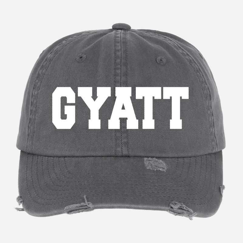 Gyatt Flexfit Vintage Destroyed Cap