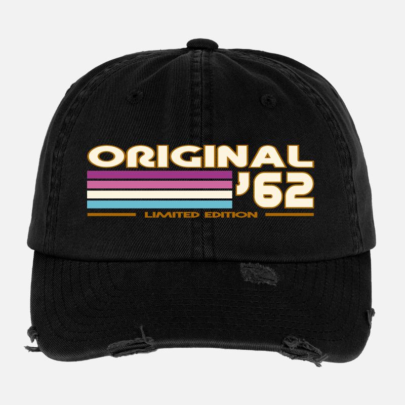 1962 Casquette vintage effet usé Flexfit