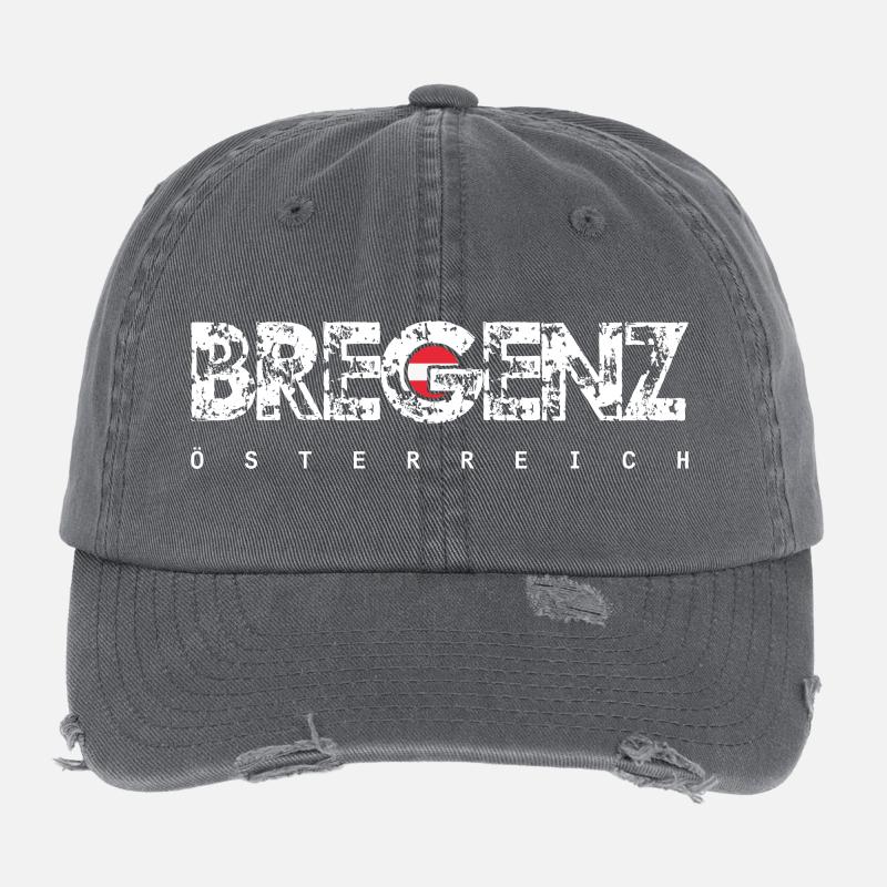 Bregenz Flexfit Vintage Destroyed Cap